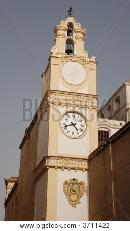 Glockenturm von Cattedrale di Santa\' Agata in Gallipoli