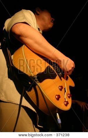 Gitaar schaduw