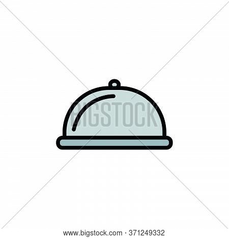 Food Delivery Flat Icon. Design Vector Template