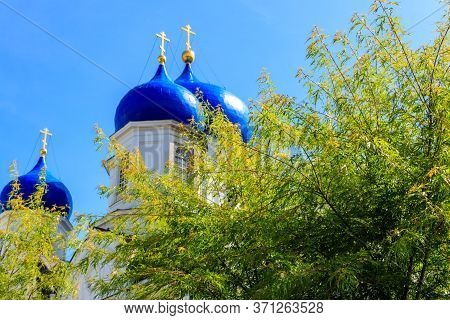 Cathedral Of The Bogolyubovo Icon Of Our Lady In Bogolyubovo Convent In Vladimir Oblast, Russia