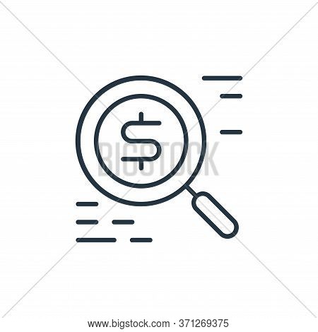 Funds Vector Icon. Funds Editable Stroke. Funds Linear Symbol For Use On Web And Mobile Apps, Logo, 