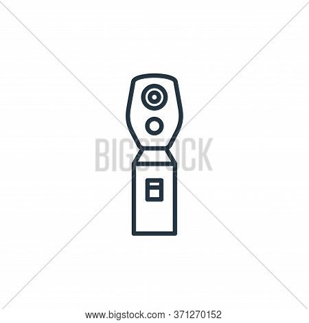 Ophthalmoscope Vector Icon. Ophthalmoscope Editable Stroke. Ophthalmoscope Linear Symbol For Use On 