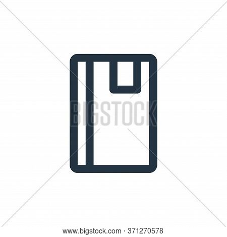Note Book Vector Icon. Note Book Editable Stroke. Note Book Linear Symbol For Use On Web And Mobile 