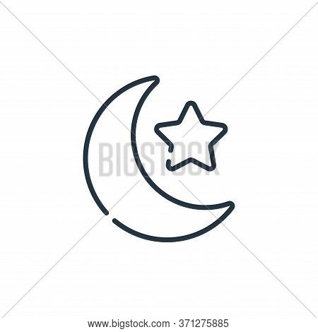 Muslim Vector Icon. Muslim Editable Stroke. Muslim Linear Symbol For Use On Web And Mobile Apps, Log