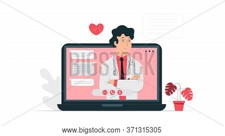 Online Medical Consultation And Support. Online Doctor. Healthcare Services, Ask A Doctor. Gynecolog