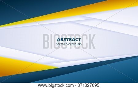 Diagonal Abstract Light Background With Colored Gradient Paper Lines. Elegant Modern Design Illustra