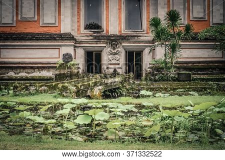 Bali, Indonesia - January 12, 2018: Territory Of Rudana Art Museum. Rudana Museum Is An Art Museum I