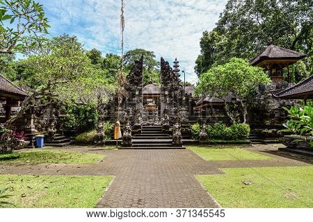 Hindu Temple Pura Gunung Lebah In Ubud, Indonesia