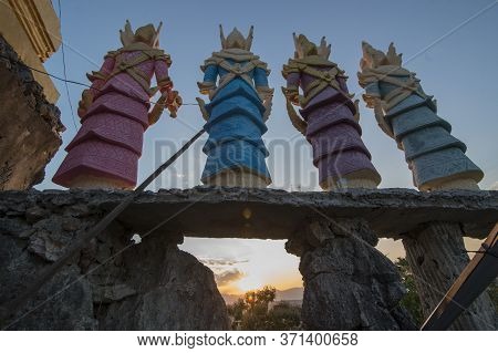 Thailand Mae Sot Temple Shrine