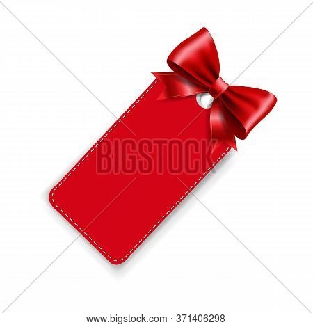 Sale Percent Price Tags With Isolated White Background With Gradient Mesh, Vector Illustration