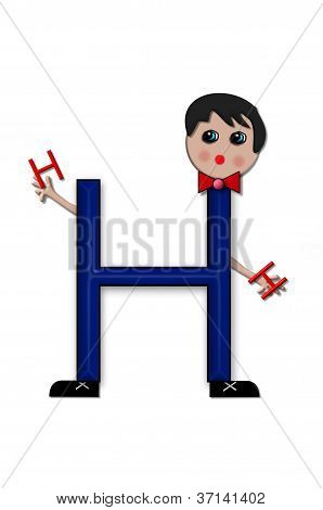 Alphabet Living Letters H