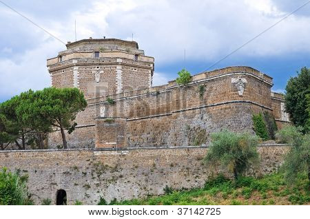 Forte Sangallo. Civita Castellana. Lazio. Itálie.