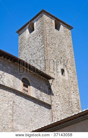 Chigi Palace. Viterbo. Lazio. Italien.