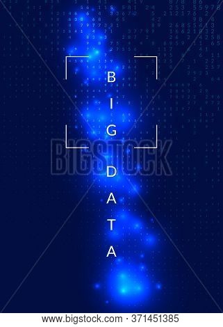 Digital Technology Abstract Background. Artificial Intelligence, Deep Learning And Big Data Concept.