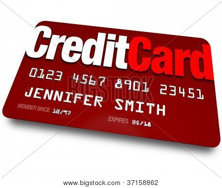 บัตรเครดิตสีแดงจะช่วยให้คุณซื้อในสิ่งที่คุณต้องการซื้อ วางปิดชำระเงินหลัง 
