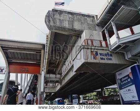 Wat Yannawa Bangkok, Thailand -16 October 2018;wat Yannawa, Royal Monastery Located On The Chao Phra
