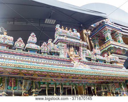 Wat Yannawa Bangkok, Thailand -16 October 2018;wat Yannawa, Royal Monastery Located On The Chao Phra