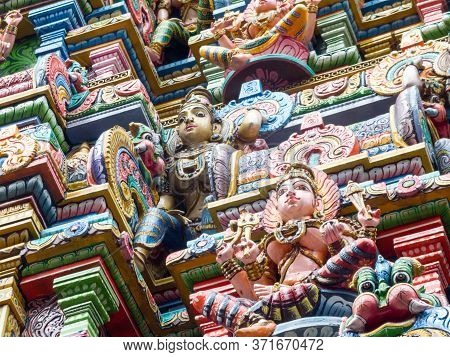 Wat Yannawa Bangkok, Thailand -16 October 2018;wat Yannawa, Royal Monastery Located On The Chao Phra