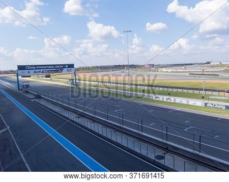 Buriram International Circuit Buriram,thailand-20 November 2018:buriram International Circuit Or Cha