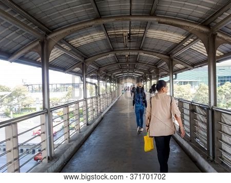 Sky Walk Future Park Rangsit Bangkok Thailand-22 November 2018. Images For Editorial User.