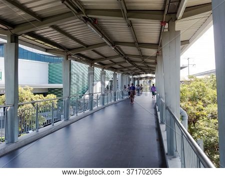 Sky Walk Future Park Rangsit Bangkok Thailand-22 November 2018. Images For Editorial User.