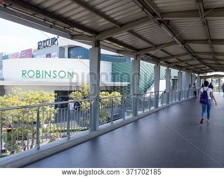 Sky Walk Future Park Rangsit Bangkok Thailand-22 November 2018. Images For Editorial User.