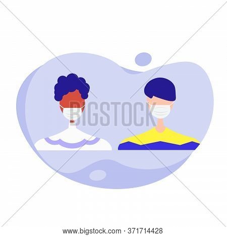 Men Using Face Mask