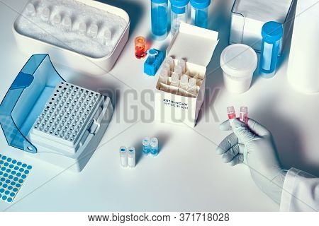 Novel Coronavirus 2019 Ncov Pcr Diagnostics Kit. This Is Covid-19 Real Time Pcr Kit To Detect 2019-n