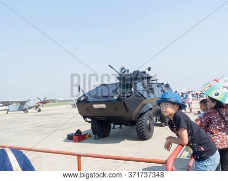 Royal Thai Air Force Don Muang Bangkok Thailand-12 January 2019:national Children's Day. On Don Muan