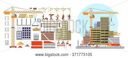 Construction Elements And Building Process