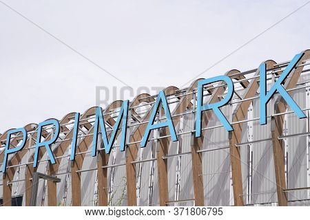 Bordeaux , Aquitaine / France - 09 23 2019 : Primark Sign Shop Affordable Clothing Store