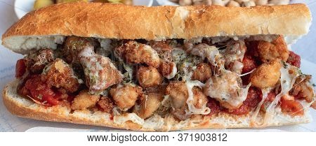 Chicken With Cheese Tomato And Spices Delicious