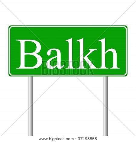 Balkh zielony znak