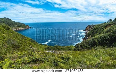 Monte Ulia In The City Of San Sebastián, Basque Country. Visit The Hidden Cove Of The City Called Il