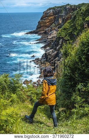 Monte Ulia In The City Of San Sebastián, Basque Country. Visit The Hidden Cove Of The City Called Il