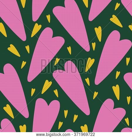 Love Hearts. Vector Repeat. Great For Home Decor, Wrapping, Scrapbooking, Wallpaper, Gift, Kids, App