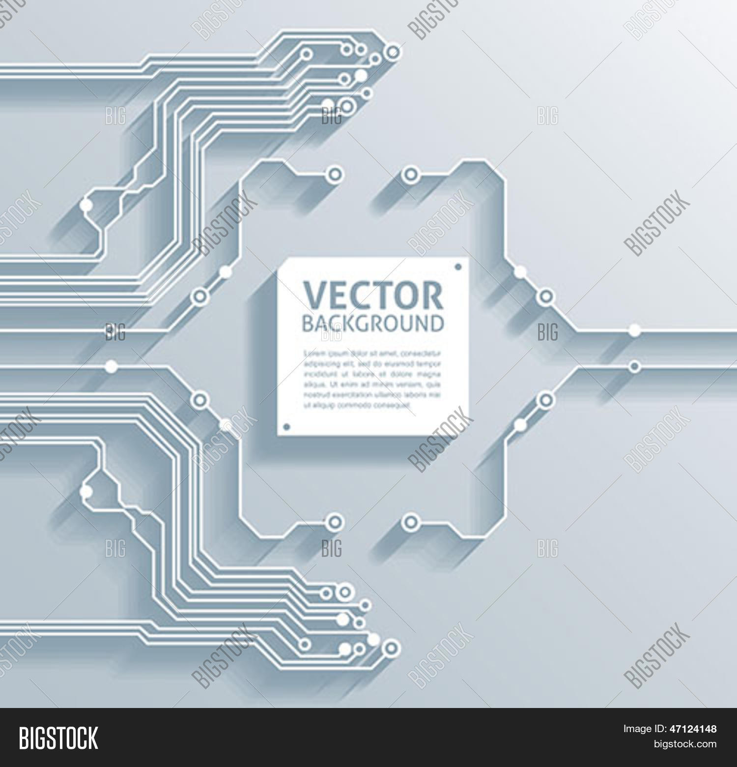 3d Circuit Board Vector Photo Free Trial Bigstock
