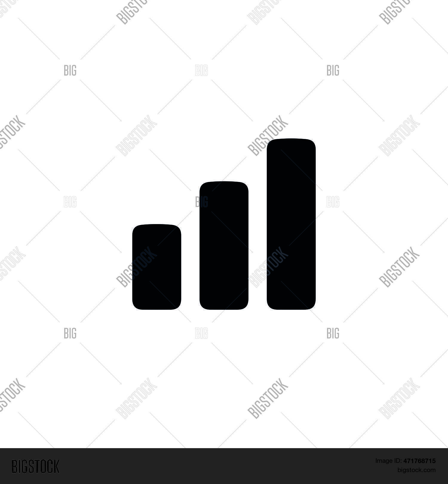 Chart Icon. Simple Vector & Photo (Free Trial) | Bigstock