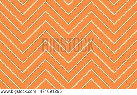 Textile Digital Ornamental Ikat Ethnic Background Motif Pattern
