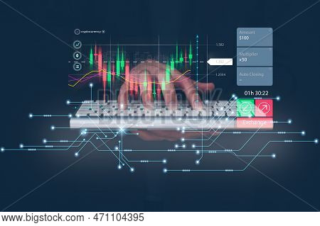 Business Global Internet Connection Technology , Financial And Banking, Digital Link Tech, Big Data.