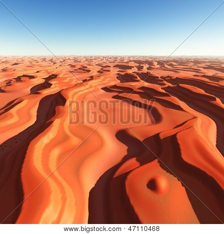 Dune af sands - naturlige tekstur