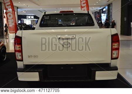 Paranaque, Ph - Sept 3 - Mazda Bt 50 Pick Up At Mazda Day On September 3, 2022 In Pasay, Philippines