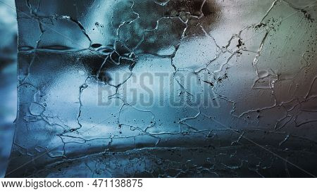 Nature Desktop Wallpaper Background, Blue Glacier Textured Background