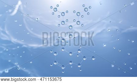 Ropinirole Molecular Structure, 3d Model Molecule, Antiparkinsonian Agents, Structural Chemical Form