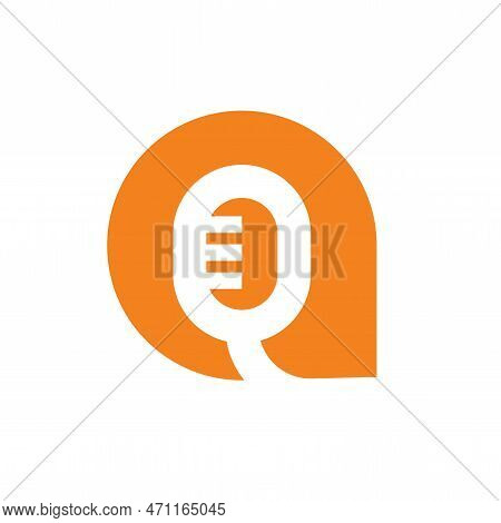 Microphone Logo Vector Art, Mic Logo Icon Design