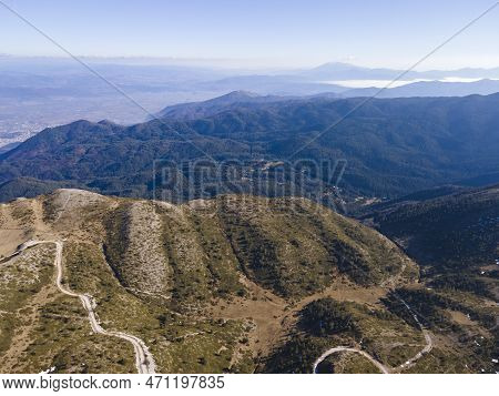 Aerial View Of Pirin Mountain Near Orelyak Peak, Bulgaria