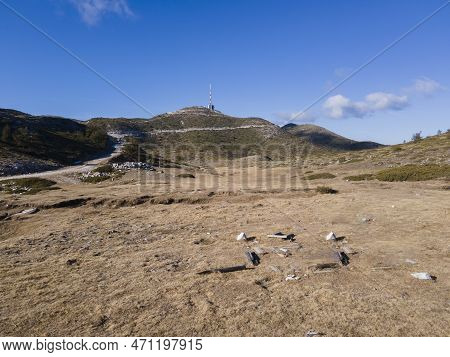 Aerial View Of Pirin Mountain Near Orelyak Peak, Bulgaria