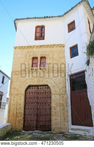 Street In Alhama De Granada In Andalucia, Spain