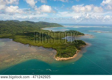 Island With Rainforest And Jungle. Palaui Island. Santa Ana, Cagayan. Philippines.