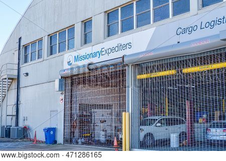 New Orleans, La - February 13: Missionary Expeditors And Cargo Logistics Building At 5620 Tchoupitou